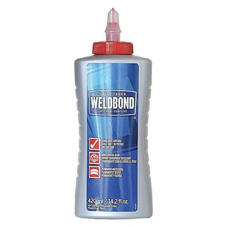 Glue, White, 6 to 12 hr Full Cure, 14.2 fl oz, Bottle MPN:058951504207