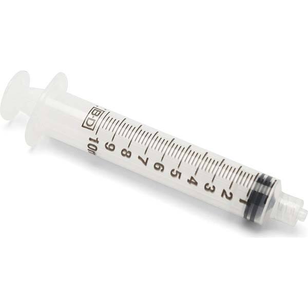 Soldering Manual Assembled Syringe - 10cc: MPN:M10LLBA