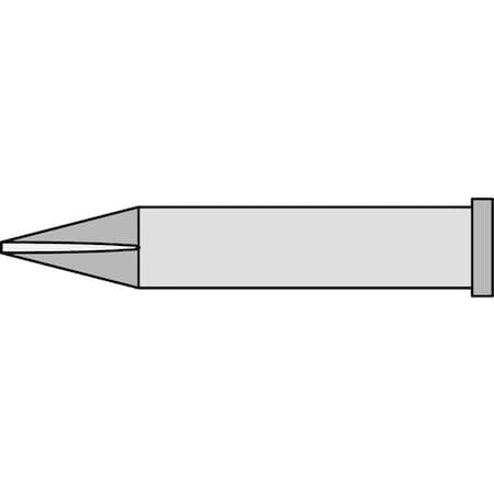 Soldering Tip, Chisel, 0.8 mm, For Use With Mfr. No. WP120 MPN:T0054471399