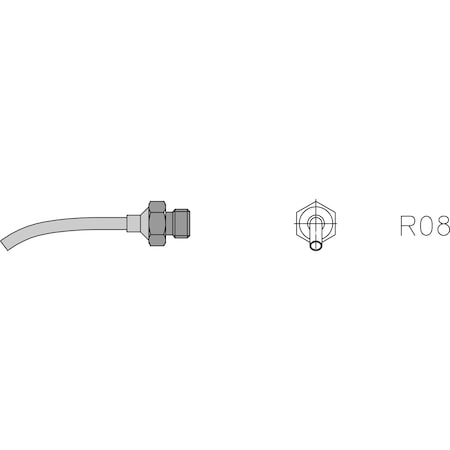 2Mm Round Bent Nozzle R08 MPN:T0058727786N