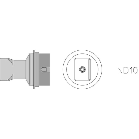 14Mmx10Mm 2Sides Heated Nozzle Nd10 MPN:T0058736842N