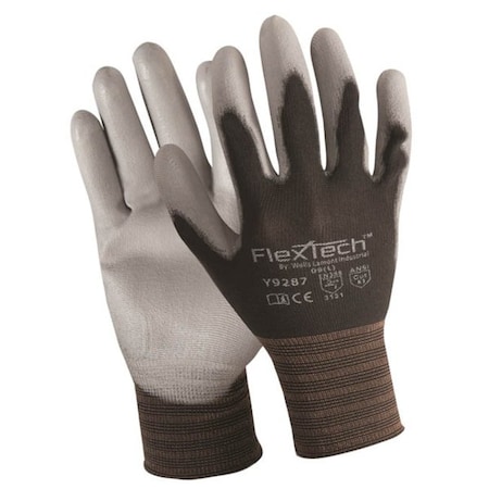 Glove- Black Nylon Graypu Palm- M MPN:Y9287M