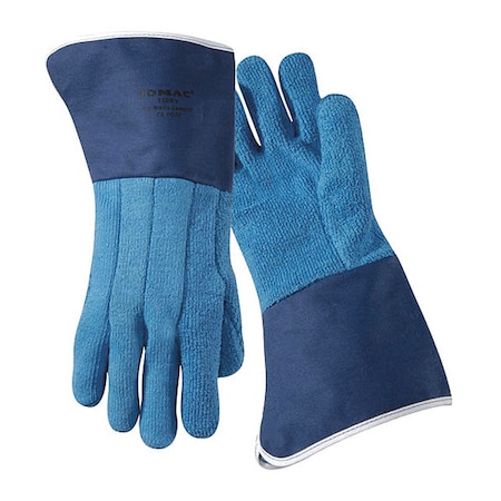 Terry Welding Glove, L, PR MPN:628FR