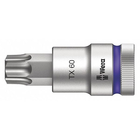 1/2 in Drive Torx® Socket Bit Torx® T60 Tip, 2 3/8 in L MPN:05003838001