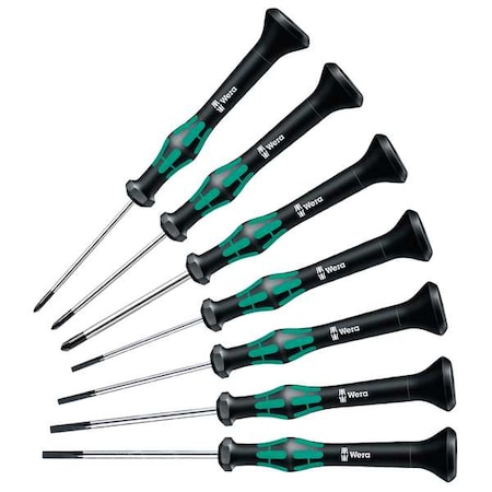 Precision Screwdriver Set, Sl/Ph, 7 pcs. MPN:05345271001