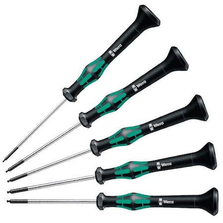 Precision Screwdriver Set, Ball Hex, Metric, 5 pcs MPN:05345275001