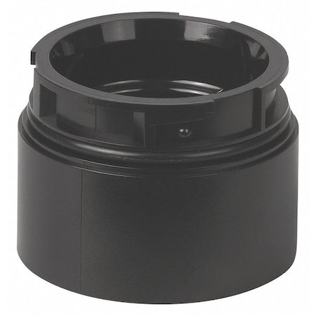 Tower Adapter, Not Applicable, Black, 1 9/16 in Dia., 1 3/16 in Height, KombiSIGN 40 Series MPN:63081000
