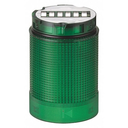 Tower Light Module, 24V AC, 24V DC, Green, 40 mm Dia., 59 mm Height, LED, KombiSIGN 40 Series MPN:63421075