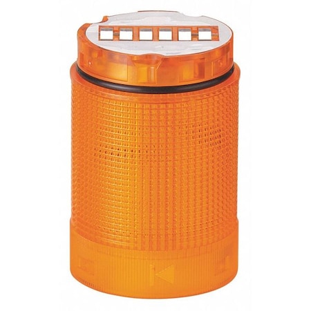 Tower Light Module, 24V AC, 24V DC, Yellow, 40 mm Dia., 59 mm Height, LED, KombiSIGN 40 Series MPN:63431075