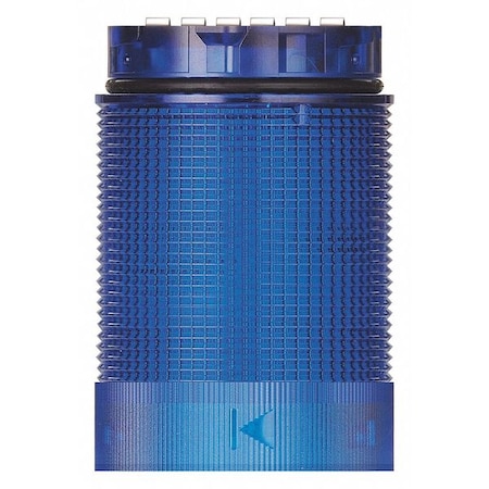 Tower Light Module, 24V DC, Blue, 40 mm Dia., 59 mm Height, LED, KombiSIGN 40 Series MPN:63452055