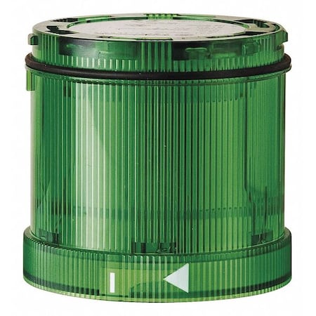 Tower Light Module, 115V AC, Green, 70 mm Dia., 66 mm Height, LED, KombiSIGN 71 Series MPN:64420067