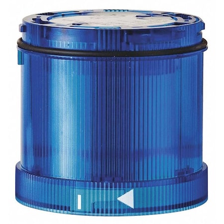 Tower Light Module, 115V AC, Blue, 70 mm Dia., 66 mm Height, LED, KombiSIGN 71 Series MPN:64450067