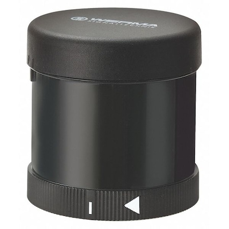 Tower Light Sounder Tier, 24V, Black, 2 3/4 in Dia., 2 13/16 in Height, KombiSIGN 71 Series MPN:64585055
