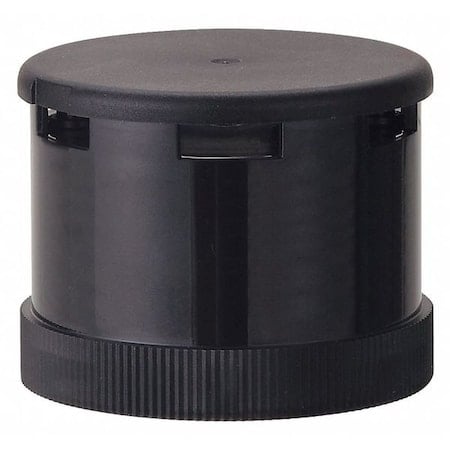 Tower Light Sounder Tier, 24V, Black, 2 3/4 in Dia., 2 1/8 in Height, KombiSIGN 71 Series MPN:64587075