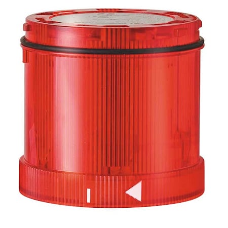 Tower Light Module, 120V AC, Red, 70 mm Dia., 2 5/8 in Height, Incandescent MPN:64918008
