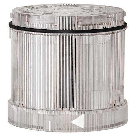 Tower Light Module, 120V AC, Clear, 70 mm Dia., 2 5/8 in Height, Incandescent MPN:64918011
