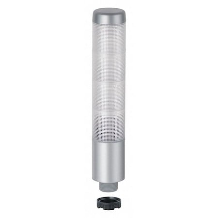 Tower Light Assembly, 24V AC/DC, Clear, Green, Red, Yellow, 38 mm Dia., 209 mm Height, LED MPN:69944075