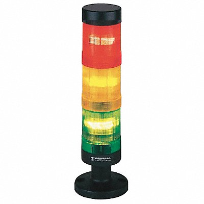 Tower Light 120VAC Amber Green Red MPN:62960001