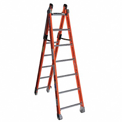 Combination Ladder H 7 ft Fiberglass MPN:7807