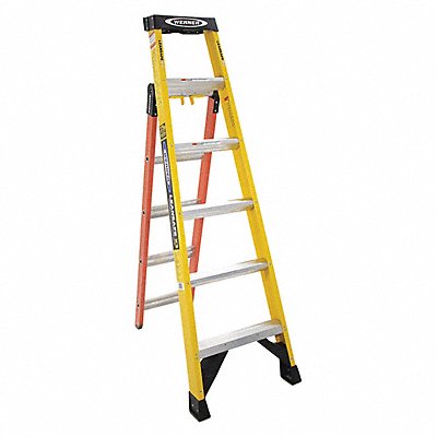 Multipurpose Ladder Fiberglass ANSI IIA MPN:LDP7306
