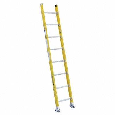 Straight Ladder H 8 ft Fiberglass MPN:7108-1