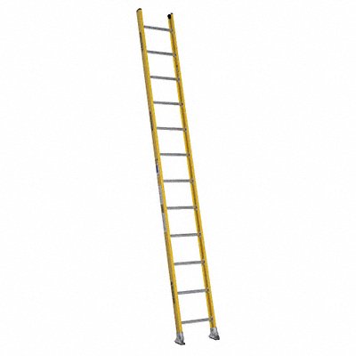 Straight Ladder H 12 ft Fiberglass MPN:7112-1