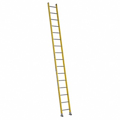 Straight Ladder H 16 ft Fiberglass MPN:7116-1