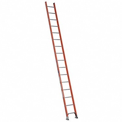 Ladder 16 ft.H 19 in W Fiberglass MPN:D6216-1