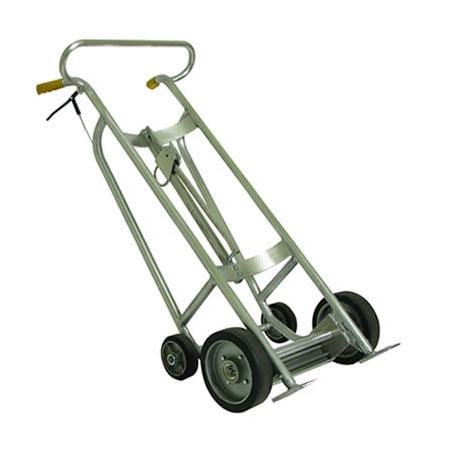 Manual Aluminum Drum Truck With Brake, ABT-10-SC-B MPN:240124