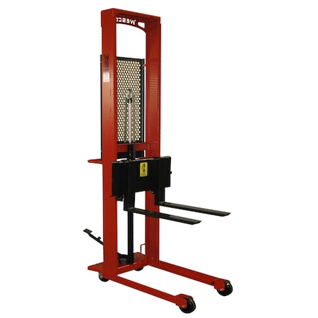 Economy Straddle Hydraulic Fork Stacker, ESFL-76-30S MPN:260055