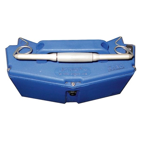 Battery Retainer, Steel, Blue MPN:274104