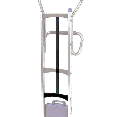 Center Bar, 375 lb, Aluminum/Plastic, Black MPN:274175