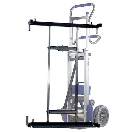 , 285 lb., Aluminum, Black MPN:274179