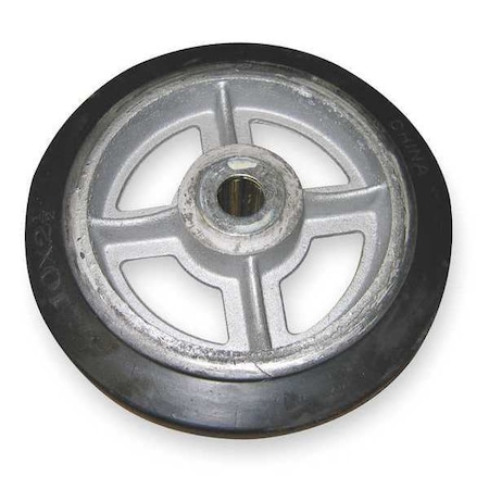 Wheel, 10x2 1/2 In, Mold On Rubber MPN:150596