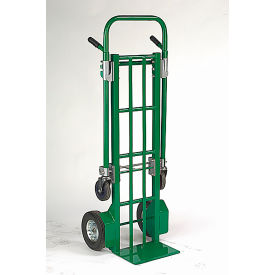 Wesco® Greenline E-CON 2 in 1 Truck w/ Solid Rubber Wheels 800 lb. Capacity 210639