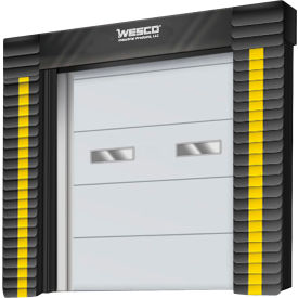 Wesco® Dock Door Seal 276057 Heavy Duty 40 oz with Wear Pleats 8'W x 8'H 20