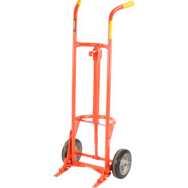 Wesco® Drum Truck with 2 Wheels 240003 for 30 55 & 85 Gallon Steel Drums 240003