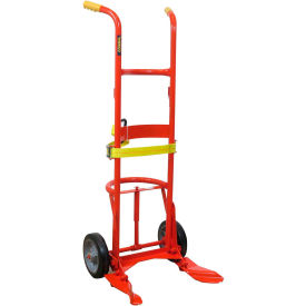 Wesco® Poly & Fiber Drum Truck 240081 with Rubber Wheels 240081