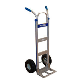 Wesco® Cobra-Lite Aluminum Hand Truck 220377 Double Handle Pneumatic 220377