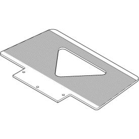 Optional Type GS Grooved Toe Plate 274165 for Wesco® LiftKar® SAL Stair Climbing Trucks 274165