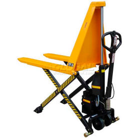 Wesco® Non-Telescoping Electric High Lift Pallet Truck 2200 lb. Capacity 21