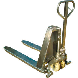 Wesco® Manual High-Lift Skid Truck Stainless Steel 2200 lb. Capacity 27