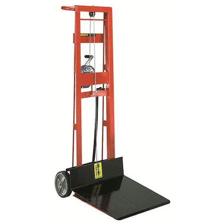 HAND WINCH LIFT: 500LB, FIXED BASE MPN:260015