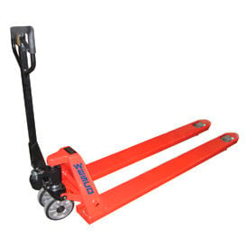 Wesco® Manual Extra-Long Fork Pallet Jack 4400 lb. Capacity 27