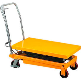 Wesco® Mobile Double Scissor Lift Table 260204 770 Lb. Capacity 260204