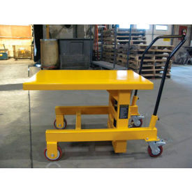 Wesco® Hydraulic Die Lift Table 273265 2000 Lb. Capacity 273265