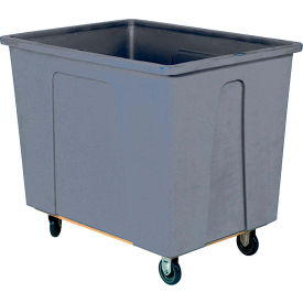 Wesco® Plastic Box Truck 8 Bushel Gray 272508 5