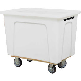 Wesco® Plastic Box Truck 8 Bushel White 272510 5