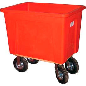 Wesco® Plastic Box Truck 8 Bushel Red 272546 8