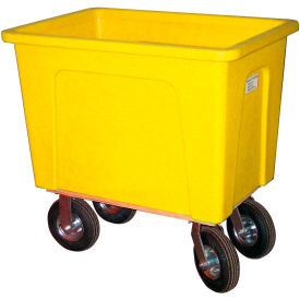 Wesco® Plastic Box Truck 16 Bushel Yellow 272553 8